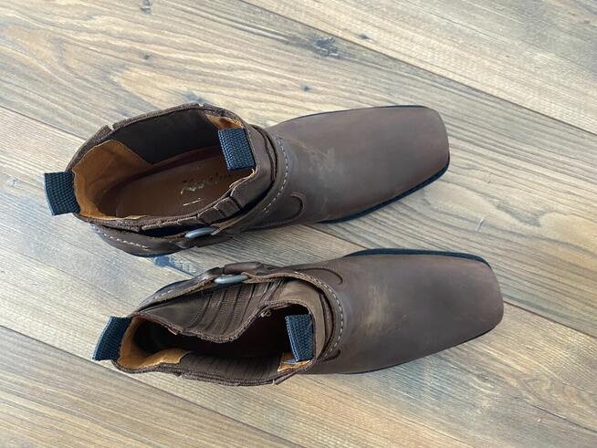 Buty kowbojki model K-608 Skóra