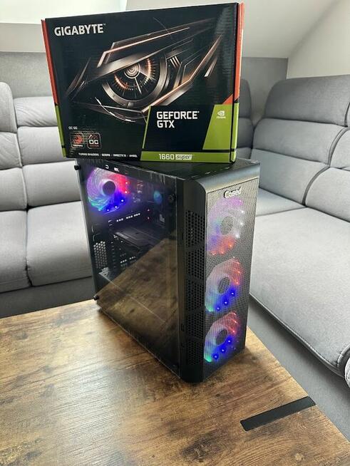 Komputer Gamingowy RGB i5 9400f, gtx 1660 6gb super 16gb ddr