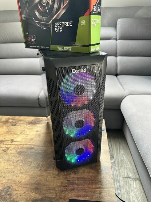 Komputer Gamingowy RGB i5 9400f, gtx 1660 6gb super 16gb ddr