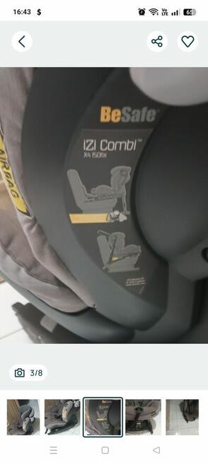 Fotelik samochodowy besafe
