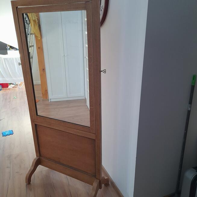 Lustro przedwojenne DĄB Profesjonalnie odnowione politura