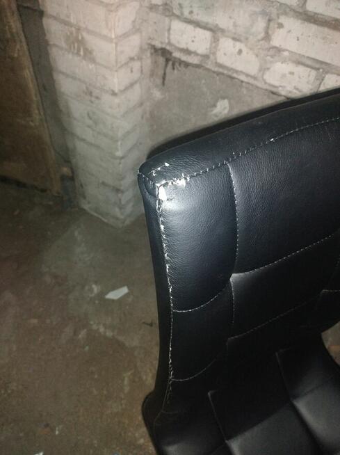 Sprzedam 6 czarnych krzeseł z ekoskóry