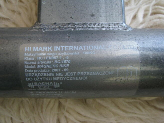 Rower stacjonarny Body Sculpture Smart Bike BC 1670