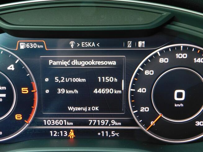 Audi Q5 2.0TDI z Gwarancją BLiS Skóra WIRTUAL LCD Zegary