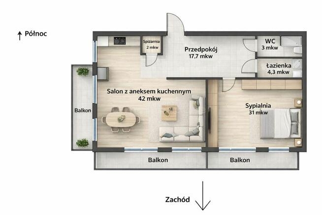 Apartament dla wymagających styl, funkcjonalność