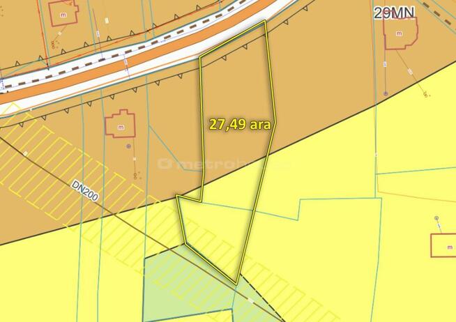 Duża działka budowlana z pięknym widokiem na góry