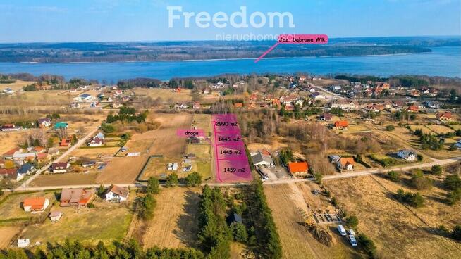 Działki Dąbrówno wśród jezior i lasów