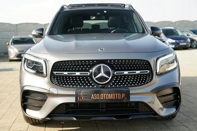 Mercedes GLB FUL LED skóra PANORAMA kamery 360 grzane fotele nawi 7 foteli AMG 4x4