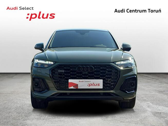 Audi Q5 MatrixLED_Kamery360_Skóra_20"_S line_PakietCzerń_El.Fotel_CarPlay_FV