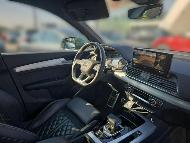 Audi Q5 MatrixLED_Kamery360_Skóra_20"_S line_PakietCzerń_El.Fotel_CarPlay_FV