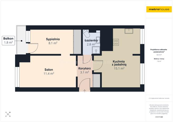 Słoneczne mieszkanie - Głogów, Aleja Wolności!