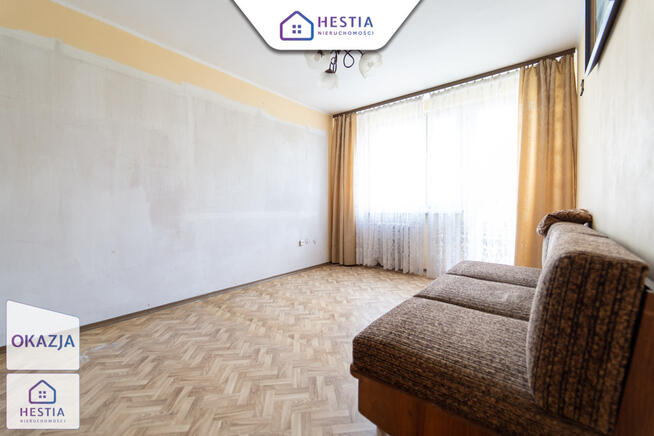 Przestronne 4-pokojowe mieszkanie.