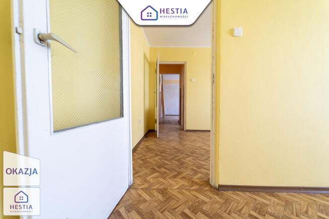 Przestronne 4-pokojowe mieszkanie.