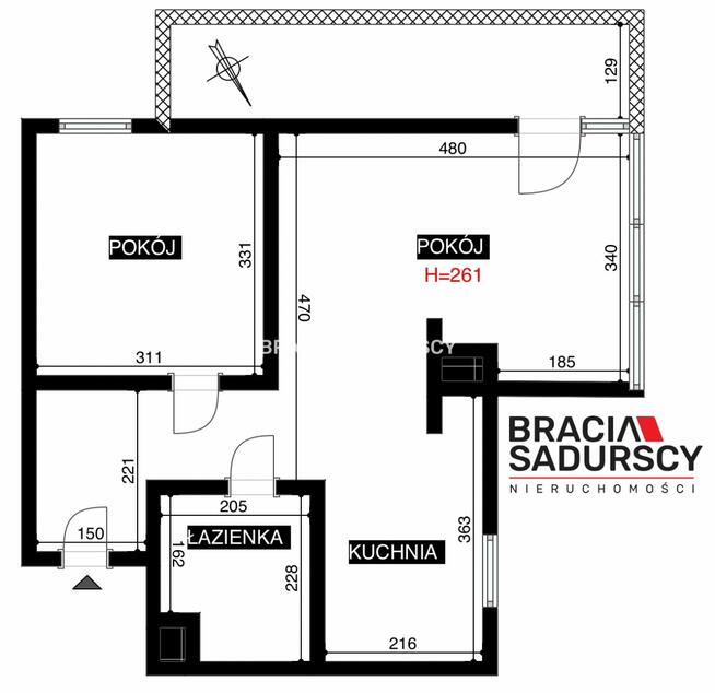 Mieszkanie Kraków Dębniki, Pietrusińskiego