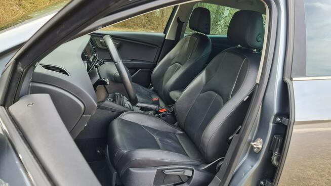 Seat Leon 1.6 TDI 110KM # Full LED # Navi # Climatronic # Skóra # Niski Przebieg