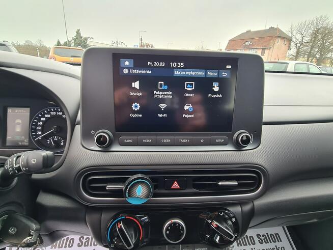 Hyundai Kona Navi Kamera Asystent Pasa Radar Led Sensory Tempomat Halogeny Alu