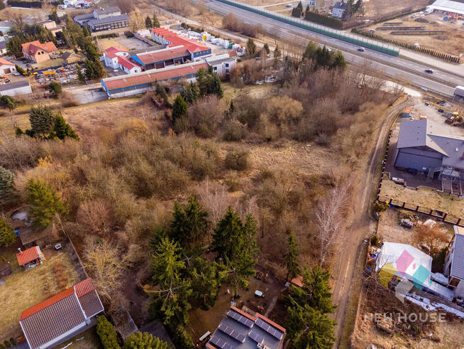 Działka inwestycyjna, S7, MPZP, media 7 352 m2