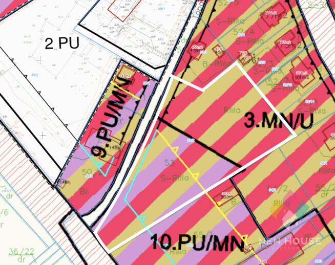 Działka inwestycyjna, S7, MPZP, media 7 352 m2