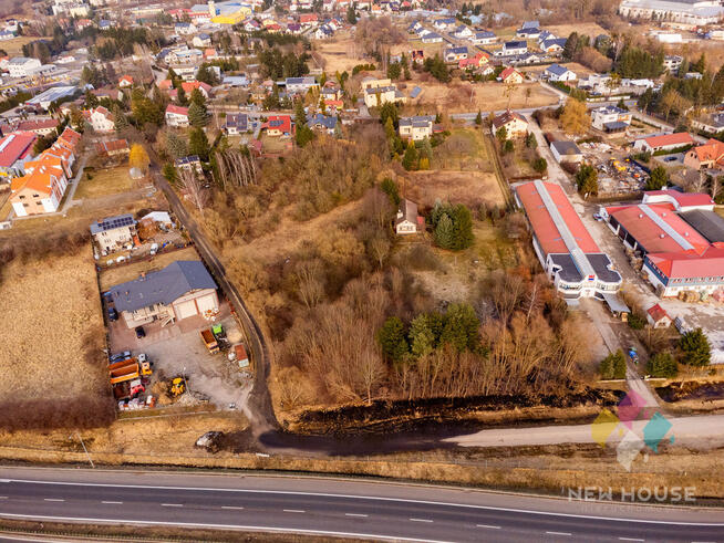 Działka inwestycyjna, S7, MPZP, media 7 352 m2