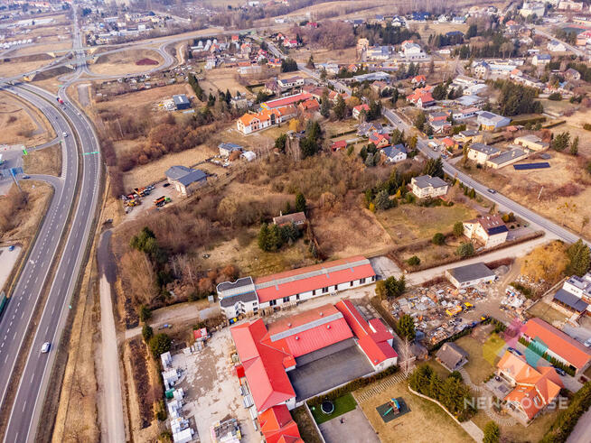 Działka inwestycyjna, S7, MPZP, media 7 352 m2