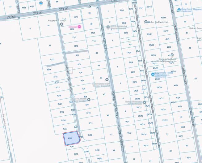 DZIAŁKA BUDOWLANA ul. Andersena PIASECZNO