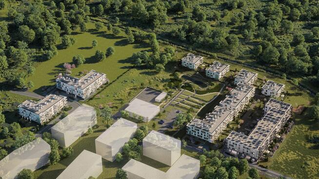 Funkcjonalna kawalerka - niska zabudowa, zieleń