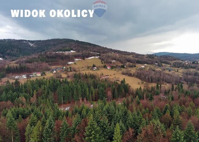 Koszarawa Działka Budowlana Na Sprzedaż