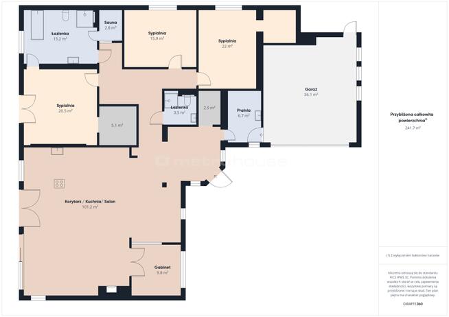 Parterowy, nowoczesny dom przy Parku Kampinowskim.