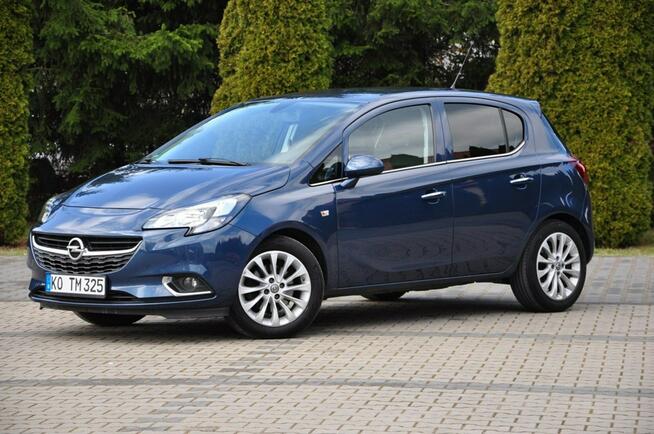Opel Corsa 1,4 Benz 100KM Led Navi Klima Skóry Alufelgi PDC 1 Wł. Serwis z DE !!