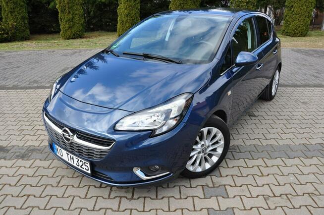 Opel Corsa 1,4 Benz 100KM Led Navi Klima Skóry Alufelgi PDC 1 Wł. Serwis z DE !!