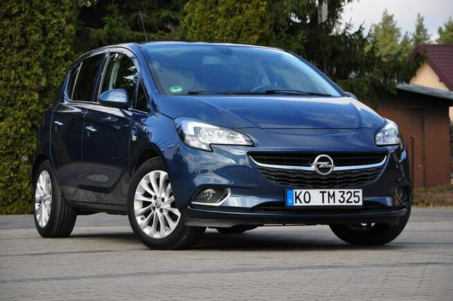 Opel Corsa 1,4 Benz 100KM Led Navi Klima Skóry Alufelgi PDC 1 Wł. Serwis z DE !!