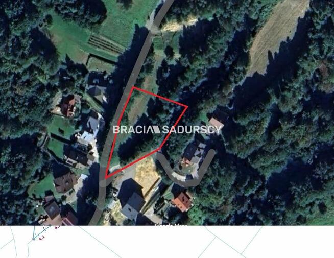 Działka budowlana Pcim Pcim