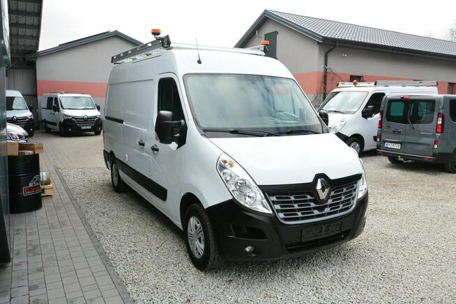 Renault Master średniak L2H2 3 osobowy blaszak pełna opcja regały serwis warsztat
