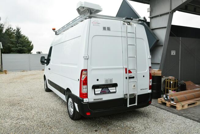 Renault Master średniak L2H2 3 osobowy blaszak pełna opcja regały serwis warsztat