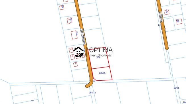 Działka Sianożęty gm. Ustronie Morskie, Jaśminowa