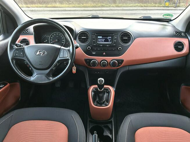 Hyundai i10 1,2 /LEDY/Alufelgi/Podgrzewana kierownica+fotele/Zestaw głośnomówiący