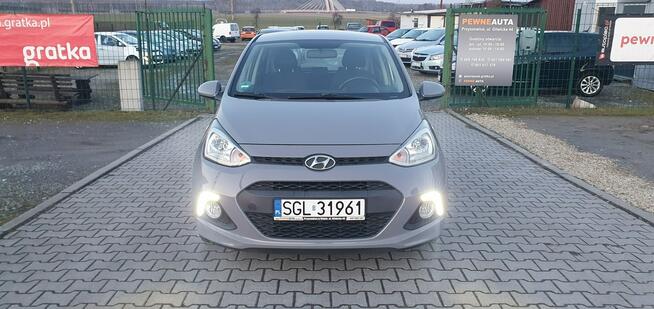 Hyundai i10 1,2 /LEDY/Alufelgi/Podgrzewana kierownica+fotele/Zestaw głośnomówiący