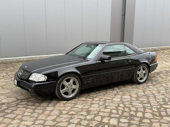 Mercedes SL 500 SL500 R129 Cabrio HardTop Autoamat Black in Black LUXURYCLASSIC