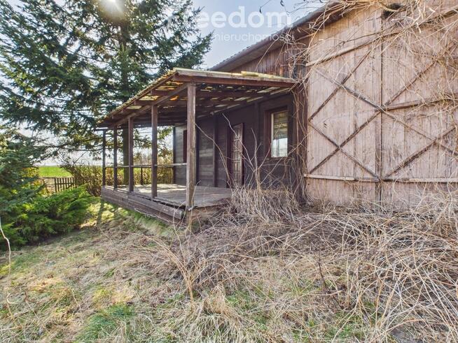 Działka 0,52 ha, gm.Borzechów