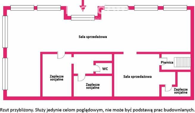 Lokal handlowo-usługowy 280 m² | Centrum Brzegu