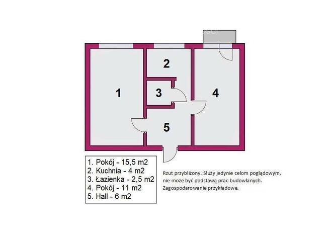 Na sprzedaż 2 pokojowe mieszkanie Łódź Bałuty
