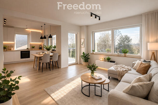 Apartament 3 pokoje, taras – nowy