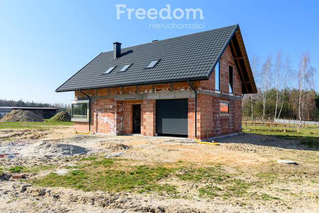 Dom w stanie surowym zamkniętym Trzeboś Podlas