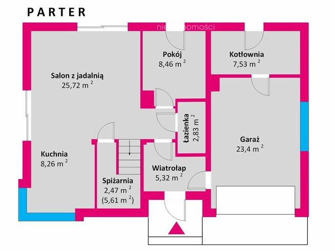 Dom w stanie surowym zamkniętym Trzeboś Podlas