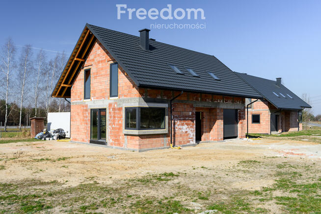 Dom w stanie surowym zamkniętym Trzeboś Podlas
