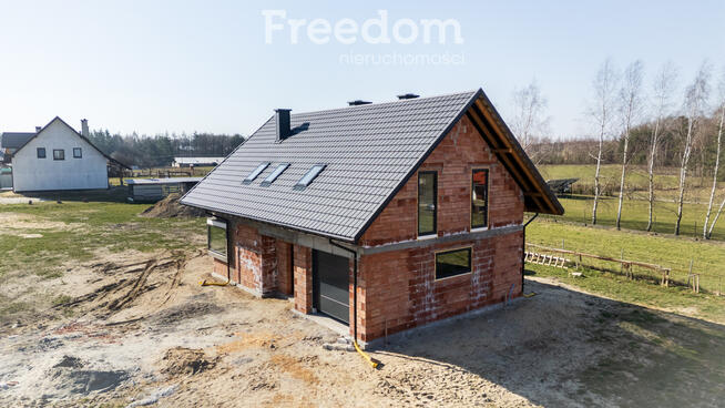 Dom w stanie surowym zamkniętym Trzeboś Podlas