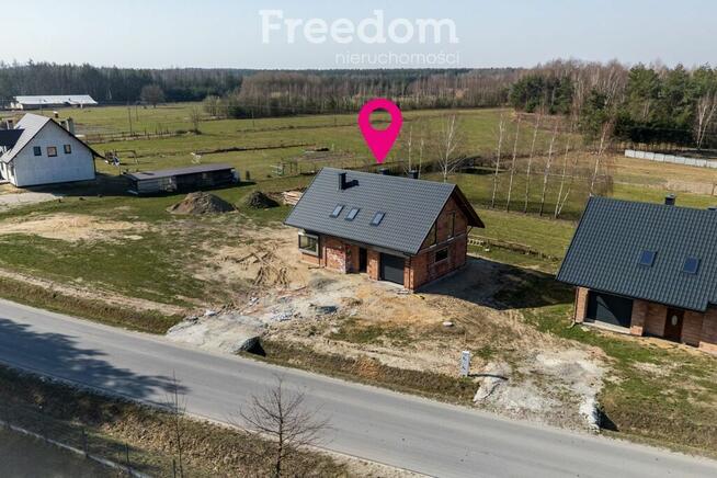 Dom w stanie surowym zamkniętym Trzeboś Podlas