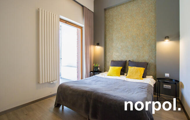 Nowoczesne mieszkanie z loggią i tarasem / Modern apartment with loggia