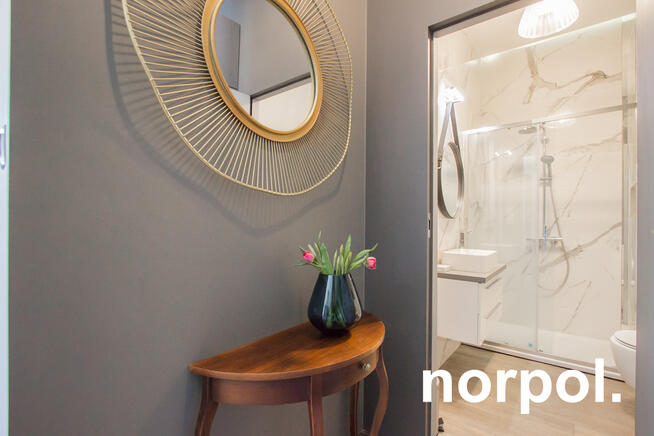 Nowoczesne mieszkanie z loggią i tarasem / Modern apartment with loggia