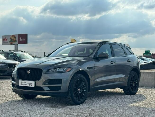 Jaguar F-PACE Bezwypadkowy / Drugi Właściciel / Tempomat / Panorama / LED / FV Marża